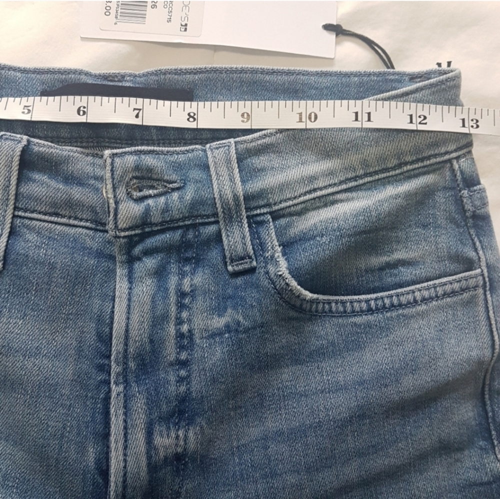 Women's Blue Flared Jeans - Picture 9 of 12